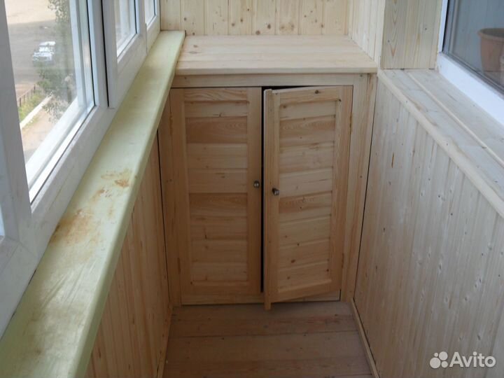 Обшивка балконов