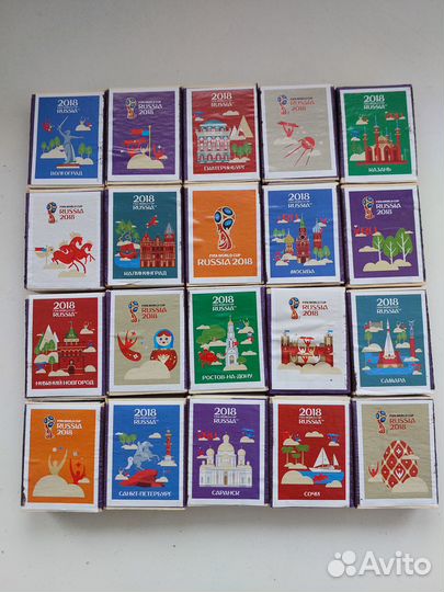 Набор спичек к чм 2018