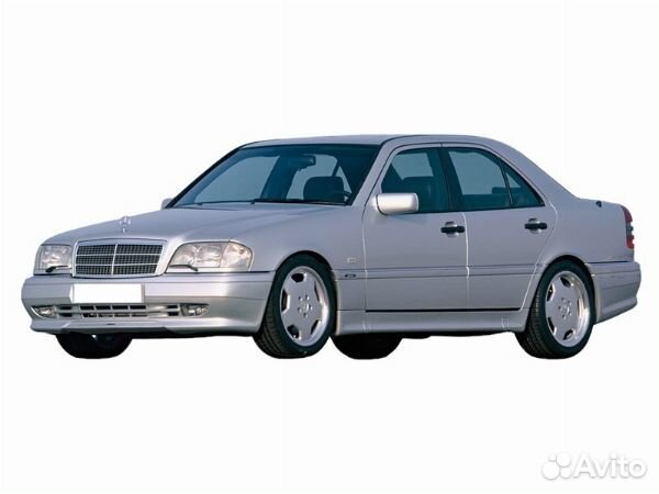 Планка под фару mercedes W202 93-00 LH