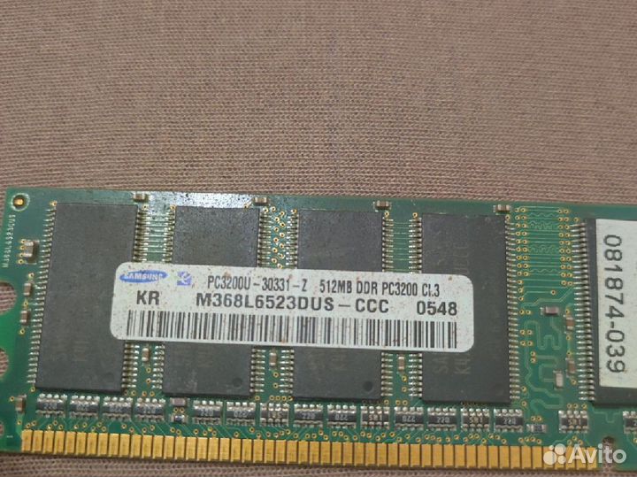 Оперативная память ddr3 samsung 512 мб