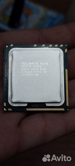 Xeon x5690 3.4Ghz (6 ядер х 12 потоков)