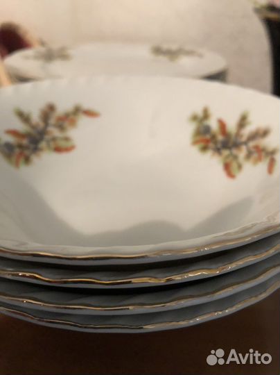 Тарелки Япония (еловые шишки)