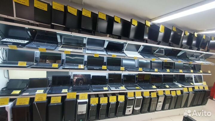 Б/у ноутбуки 40-50шт с гарантией 3мес, до 25т.р