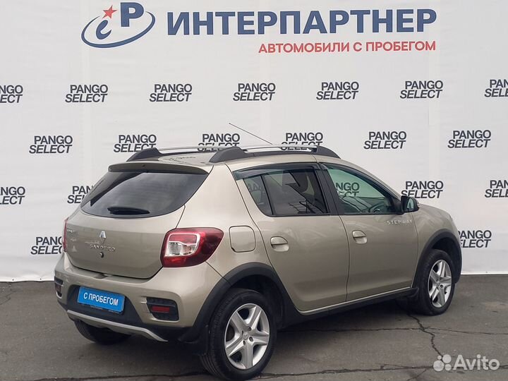 Renault Sandero Stepway 1.6 МТ, 2018, 44 065 км