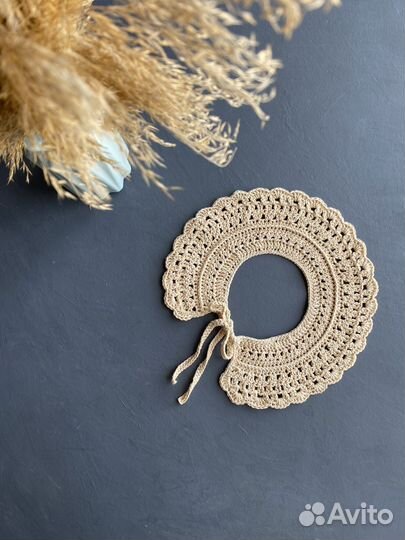 Вязаные воротнички