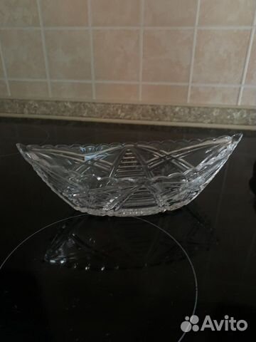 Хрустальная ваза