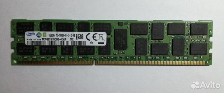 RAM 16GB samsung DDR3 1866MHz PC3-14900R ECC REG