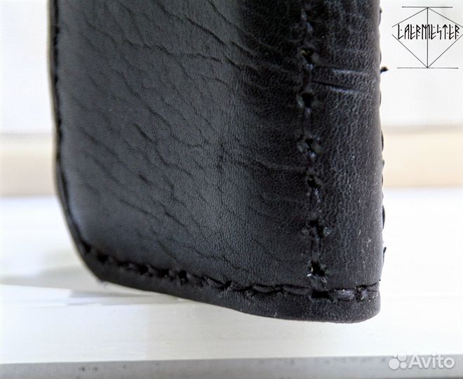 Картхолдер из натуральной кожи ручная работа