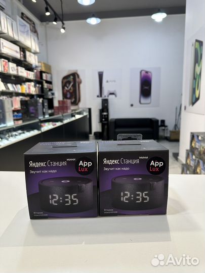 Яндекс станция мини с часами 2 поколение