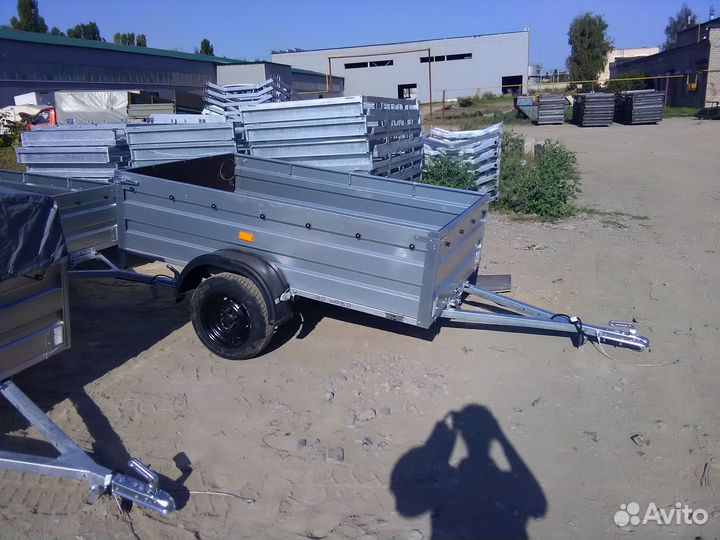 Прицеп легковой Титан 2,5*1,3*0,5 цинк рама