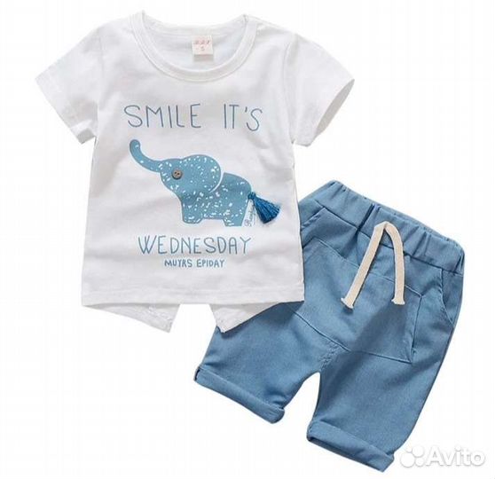 Хлопковый комплект для мальчиков