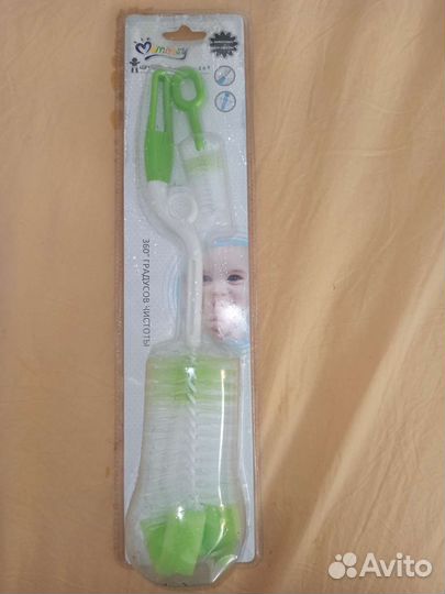 Щетка для мытья бутылочек новая