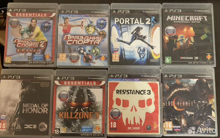 Игры диски для ps3