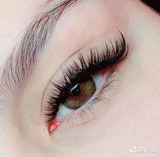 Наращивание ресниц. Носка 1.5 месяца