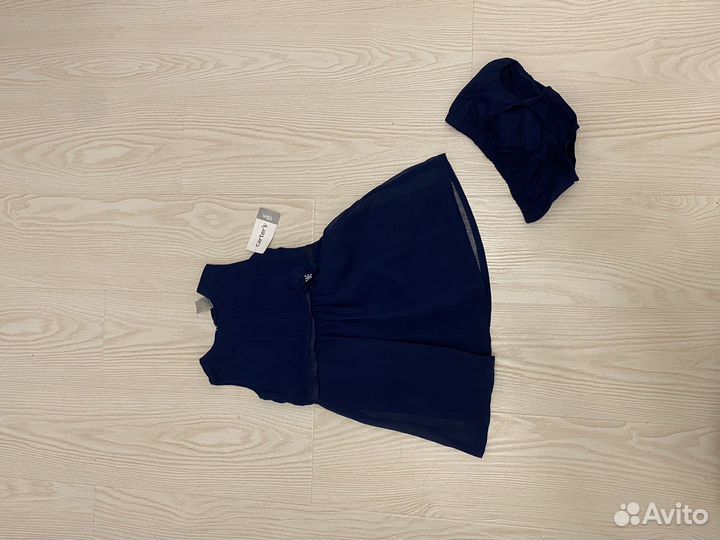 Платье для девочки синие Carter's