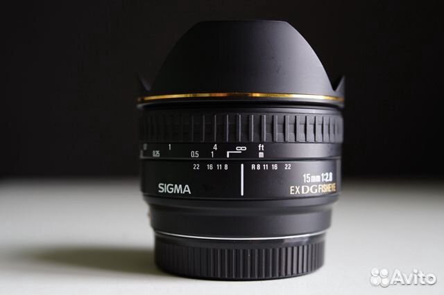 Sigma AF 15mm f/2.8 EX DG для Canon