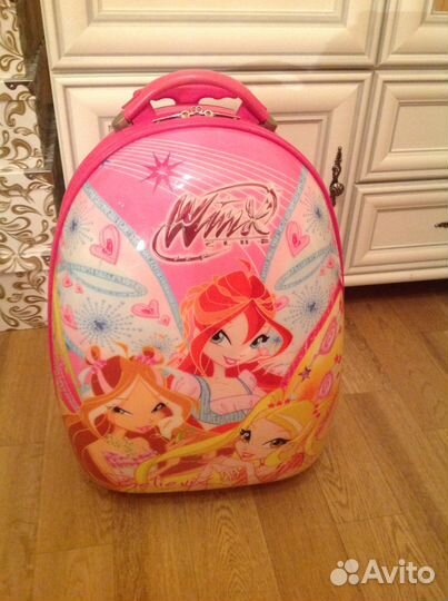 Чемодан детский пластиковый