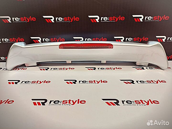 Спойлер на Prado 95 Серебро