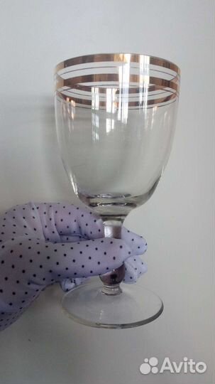 Ретро набор бокалов и рюмок