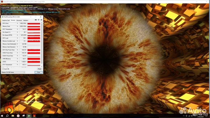 Видеокарта Sapphire rx 590 8GB Nitro + SE