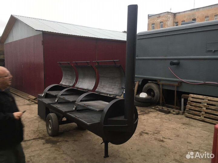 Коптильня мясная рыбная. Смокер 