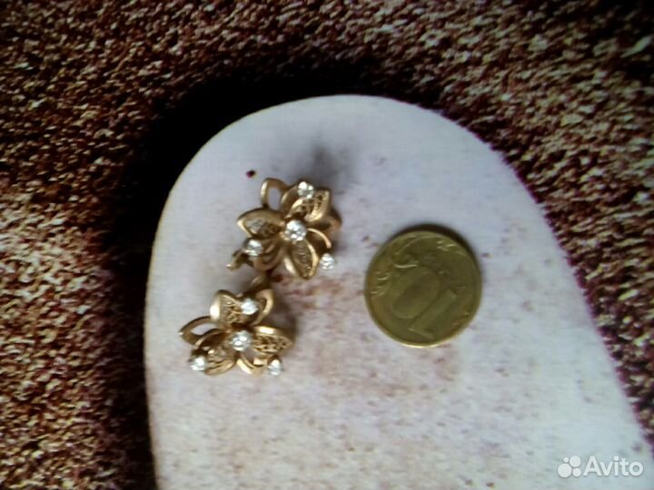 Серебряные серьги