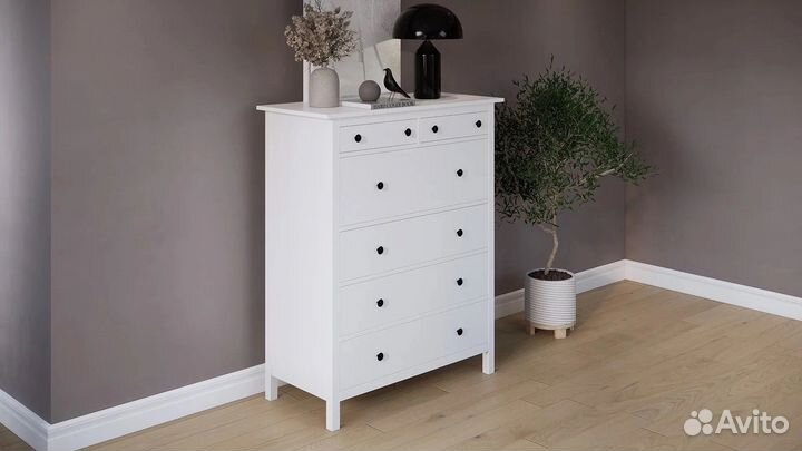 Комод IKEA Хемнэс 8 ящиков