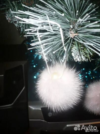 Новогодние украшения для елки из норки