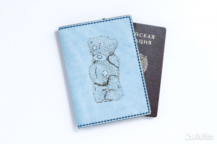 Чехол на паспорт из натуральной кожи
