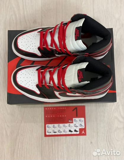 Кроссовки Nike Air Jordan 1 Retro. Кожа. (36-45)