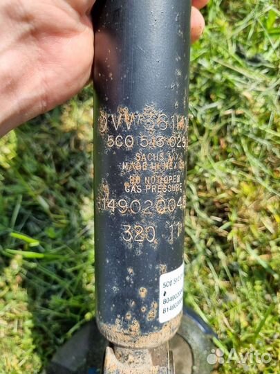 Амортизаторы vw jetta 6