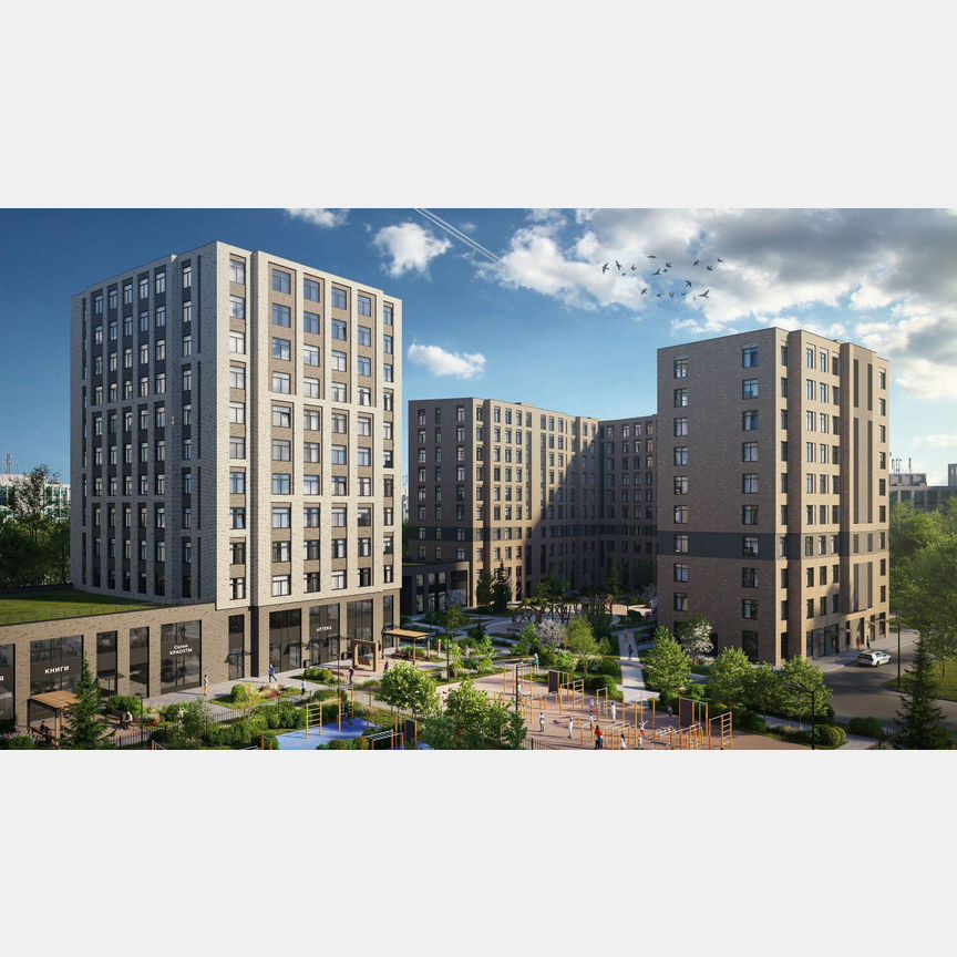 1-к. квартира, 37,6 м², 6/12 эт.