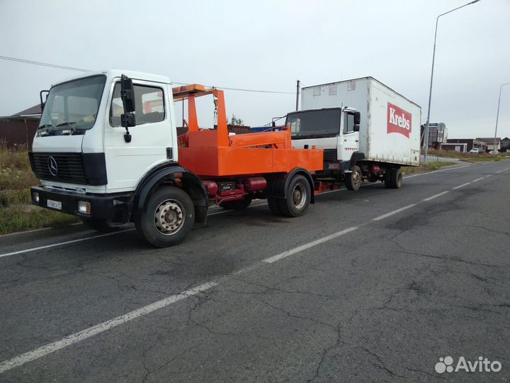 Грузовой эвакуатор круглосуточно