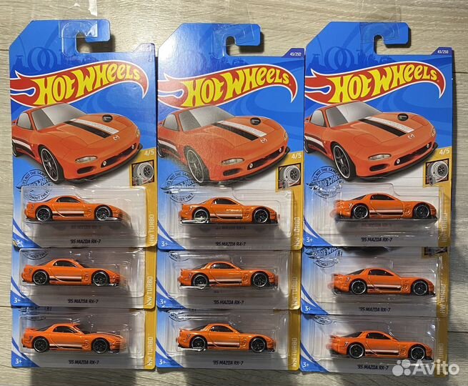 Hot wheels mazda rx 7