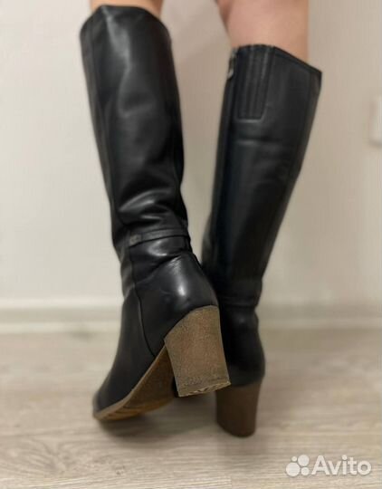 Сапоги женские натуральная кожа
