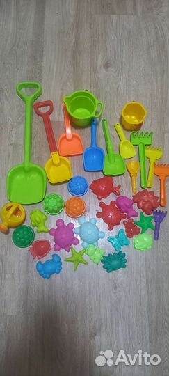 Игрушки для песочницы пакетом