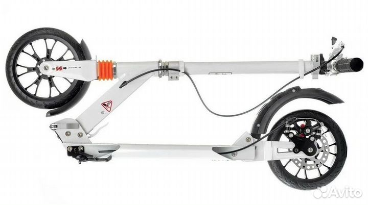 Самокат Scooter Urban disc белый