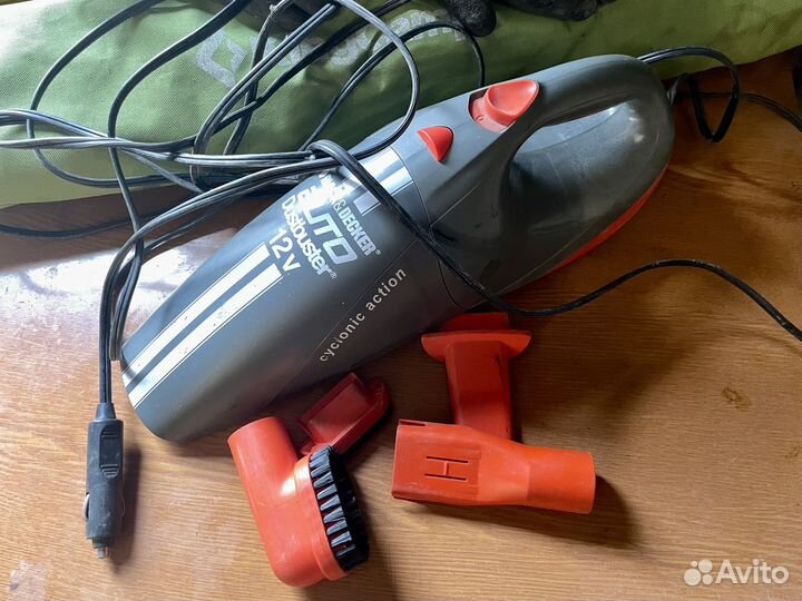 Автомобильный пылесос black decker