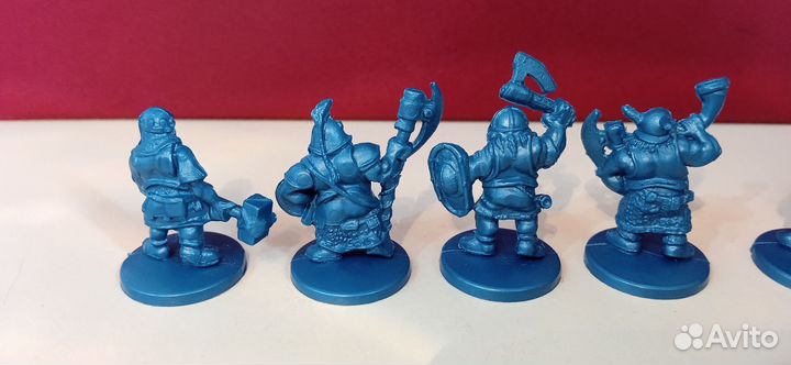 Гномы воины 28мм. Технолог