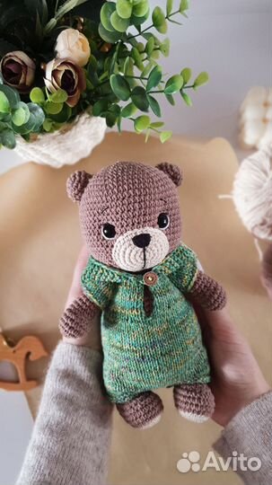 Вязаные игрушки ручной работы