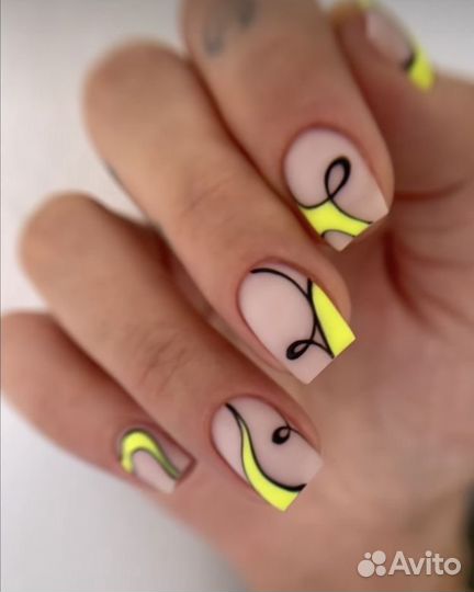 Маникюр педикюр гель лак