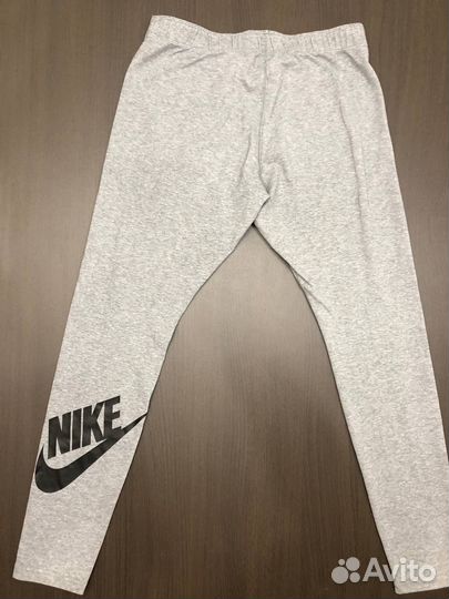 Nike L Оригинал Лосины Леггинсы Хлопок Женские