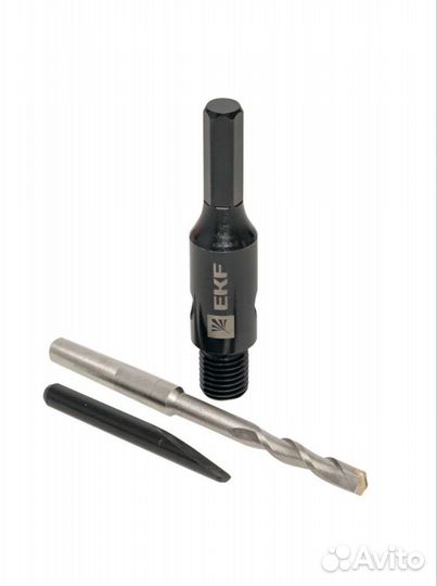 Адаптер Hex M16 с центровочным сверлом