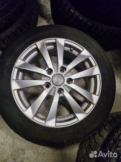Тойота R16 ориг 5/114 4 шт без шин 4шт