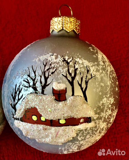 Елочные игрушки/шары/фабрика Елочка/стекло