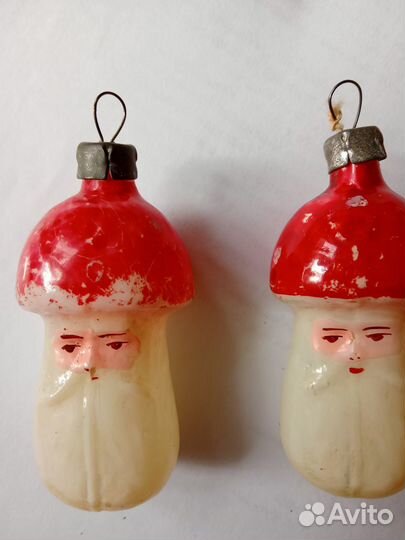 Елочные игрушки СССР 1940-1960 годов