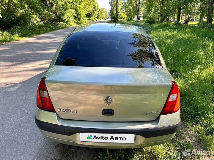 Renault Symbol 1.4 МТ, 2004, 199 000 км