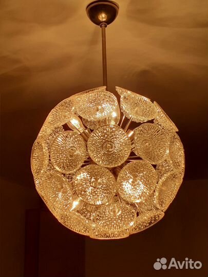 Люстра хрусталь СССР