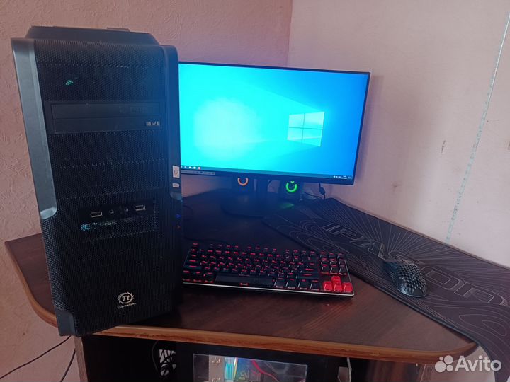 Игровой пк/i7 4770/RX570/500GB/16GB/500W/4/8 ядер
