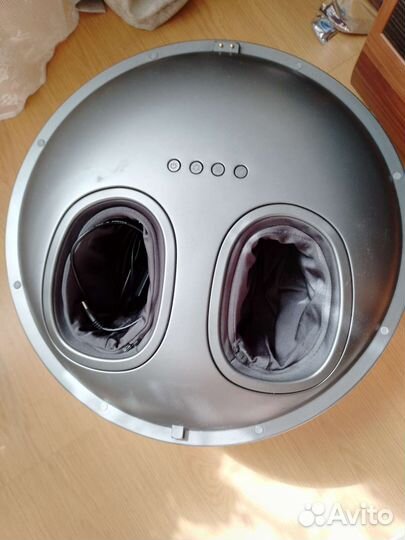 Массажер роликовый для ног gezatone, пуф